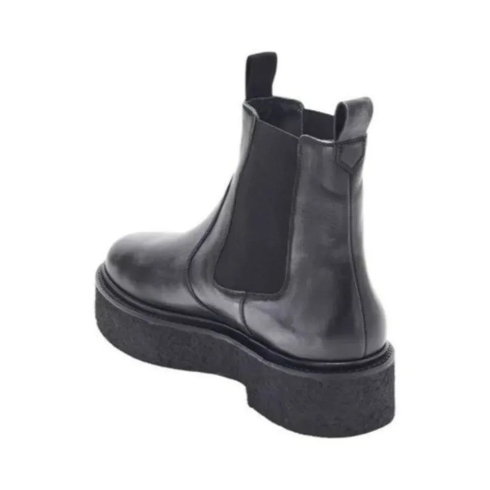 Free People Metallic Black Ankle Boots - Picture 6 of 13